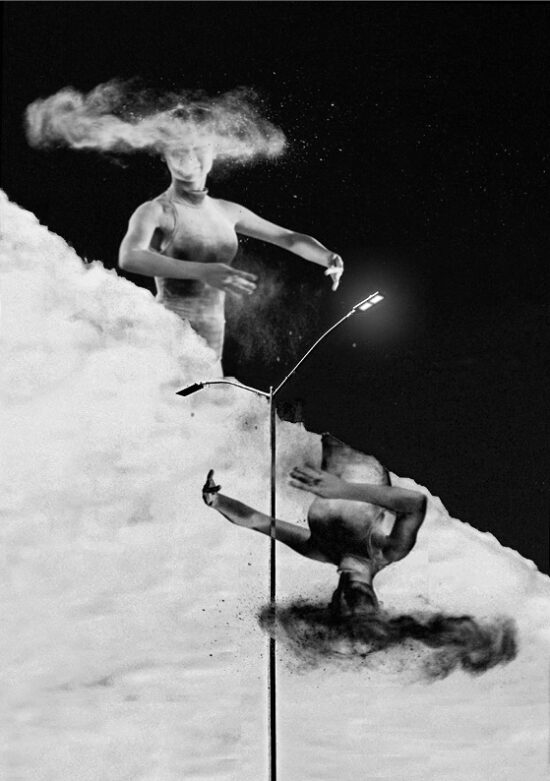 D'une flamme nue (photo illustration)