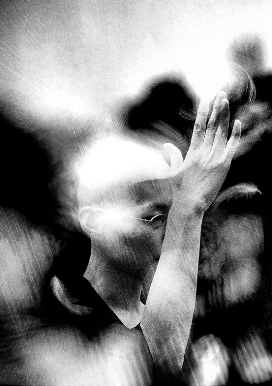 D'une flamme nue (photo illustration)